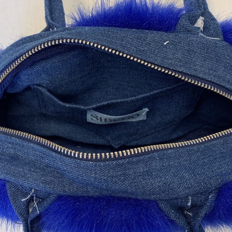 BLUE TEDDY PURSE